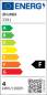 Preview: Led Fadenkerze E 14, 3,5 Watt,klar, warm weiß,dimmbar  3391